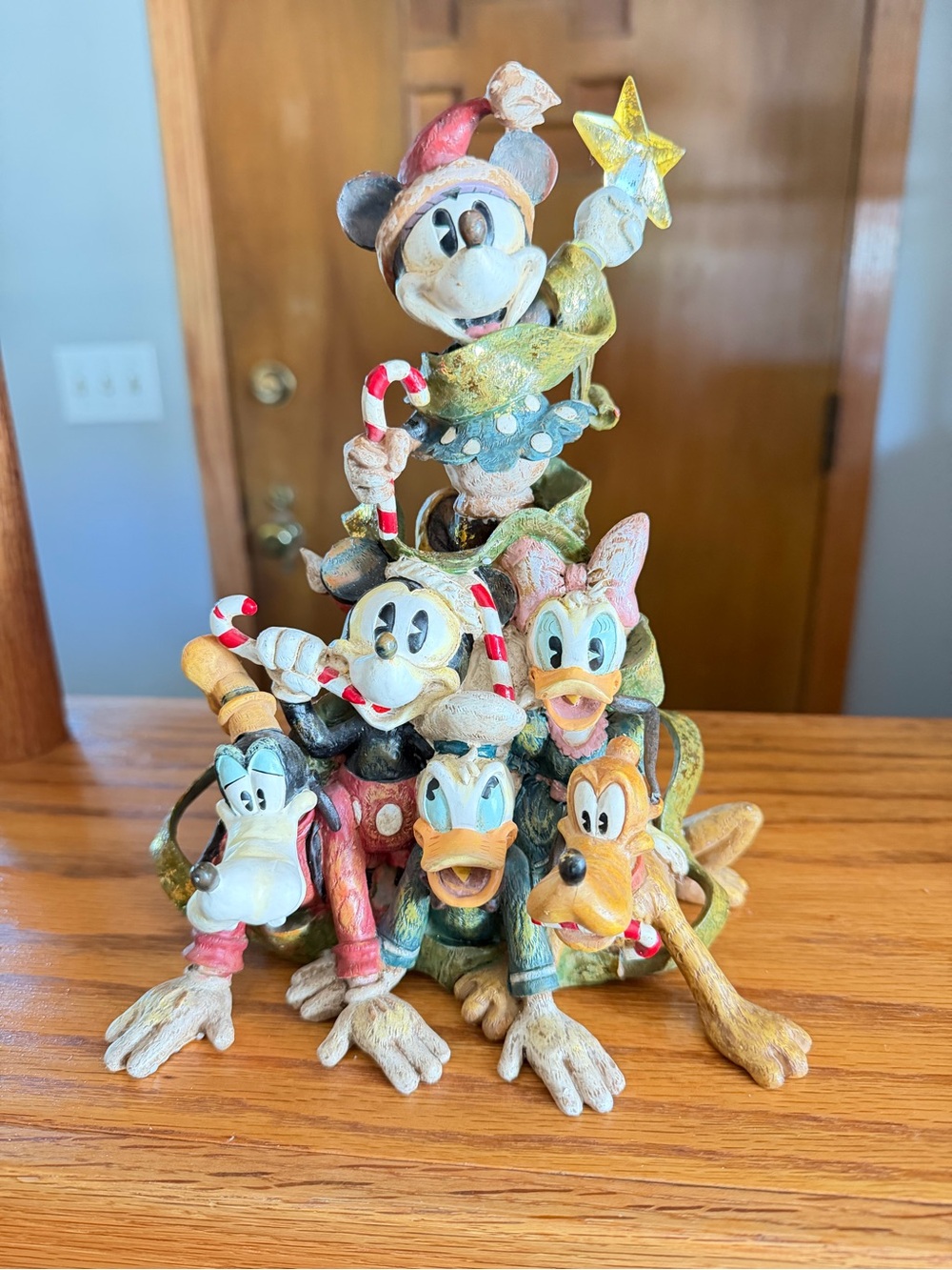 Disney Classic Mickey Woodland Character Christmas Tree -